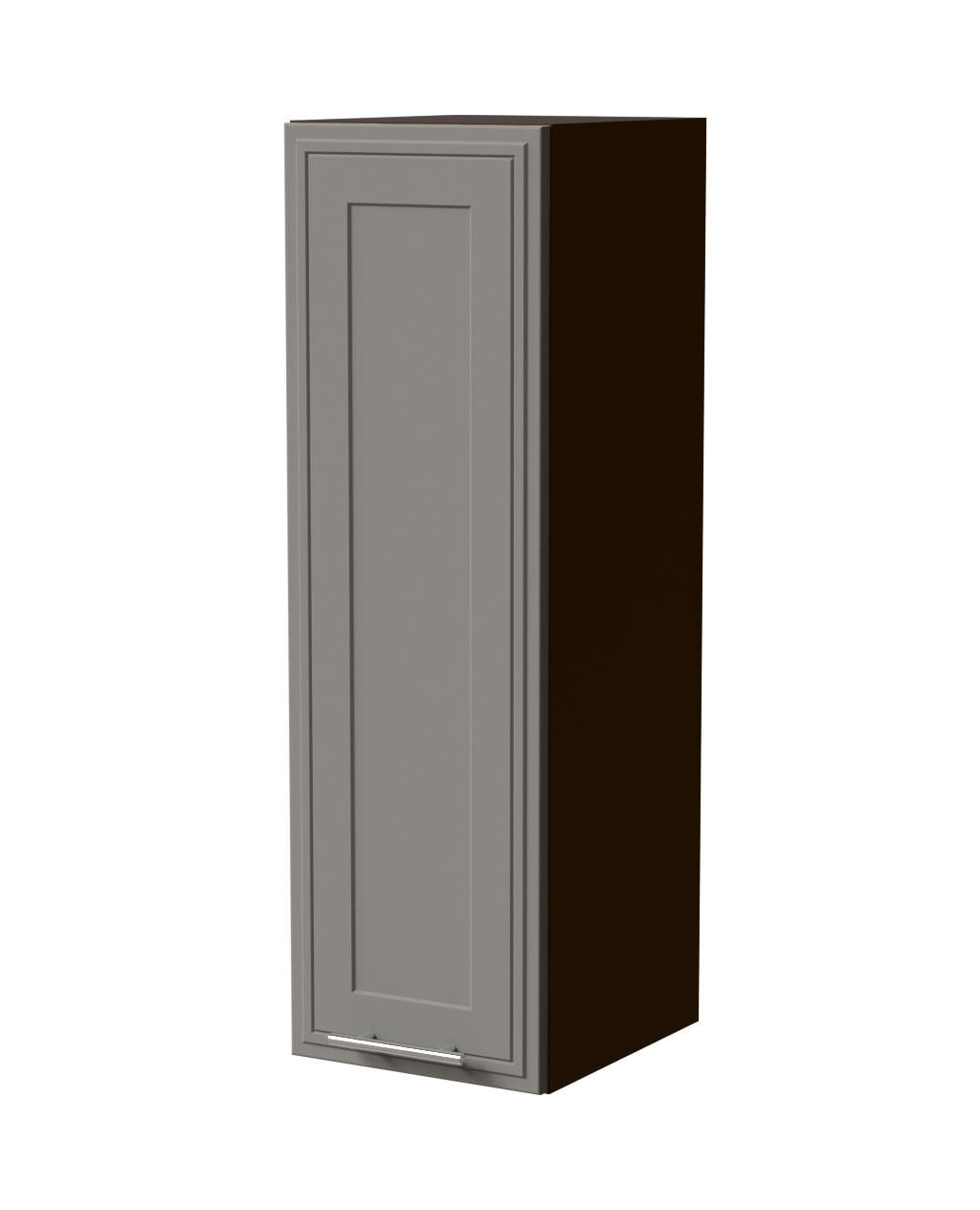 HÄNGESCHRANK Salo W4/30 Lava / Dust Grey Matt 30 / 32,5 / 96cm - Dunkelgrau/Grau, Holz/Holzwerkstoff (30/96/32.5cm) - Feldmann-Wohnen