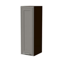 HÄNGESCHRANK Salo W4/30 Lava / Dust Grey Matt 30 / 32,5 / 96cm - Dunkelgrau/Grau, Holz/Holzwerkstoff (30/96/32.5cm) - Feldmann-Wohnen