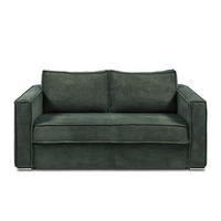 SCHLAFSOFA - 4 Personen - samt - tannengrün Loreto - Waldgrün, Textil (215/90/223cm) - Vente-Unique