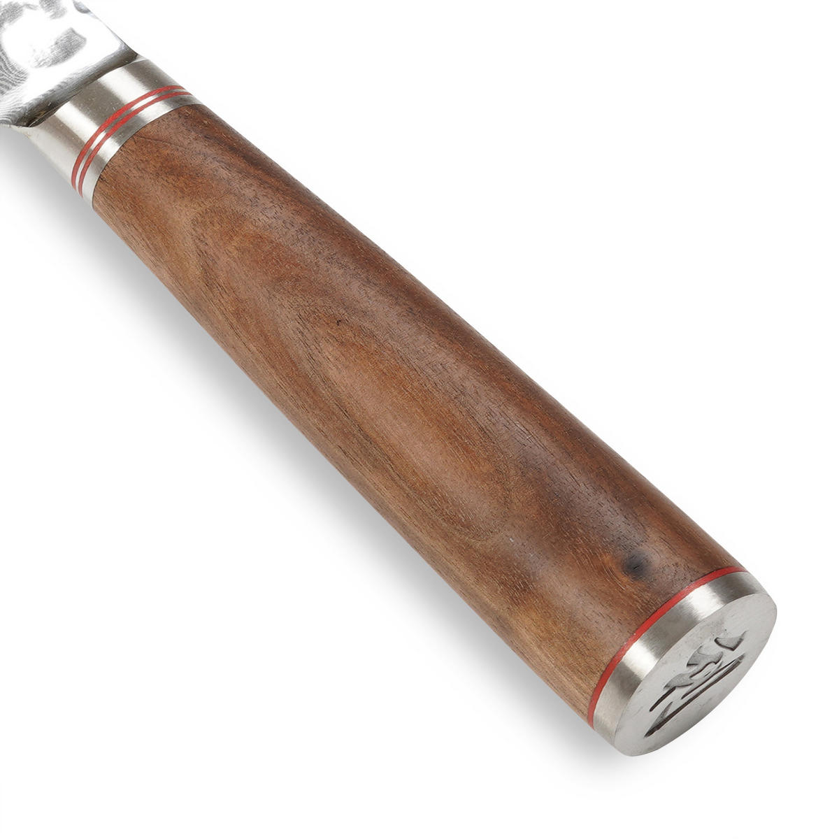 KIRITSUKEMESSER 20 cm - Nussbaumfarben, Holz/Metall (34cm) - Wakoli