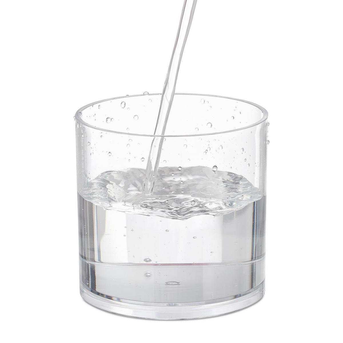 3XWATTEPADHALTER - Transparent, Holz/Kunststoff (10/9.5/10cm) - Relaxdays