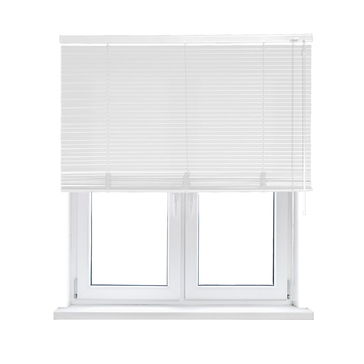 ALUMINIUMJALOUSIE 25mm Weiss 100 X 250 cm - Weiß, Textil (100/250cm) - VIEWTEX