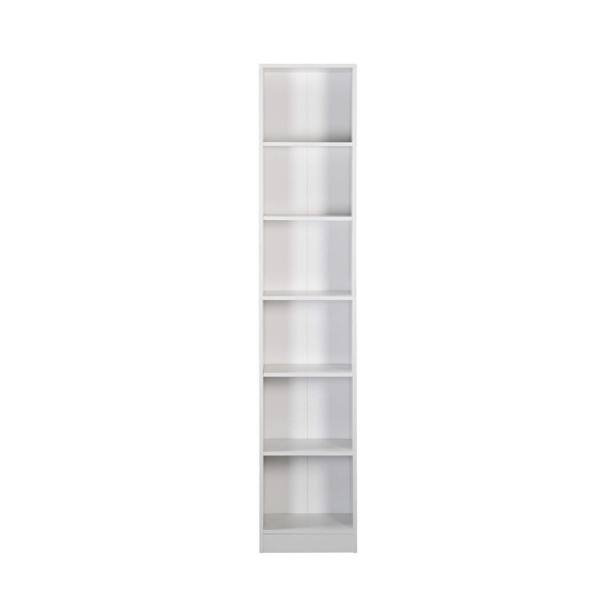 BÜCHERREGAL Weiß 29,5/40/200 cm - Weiß, Holzwerkstoff (40/200/29.5cm) - Mobili Rebecca