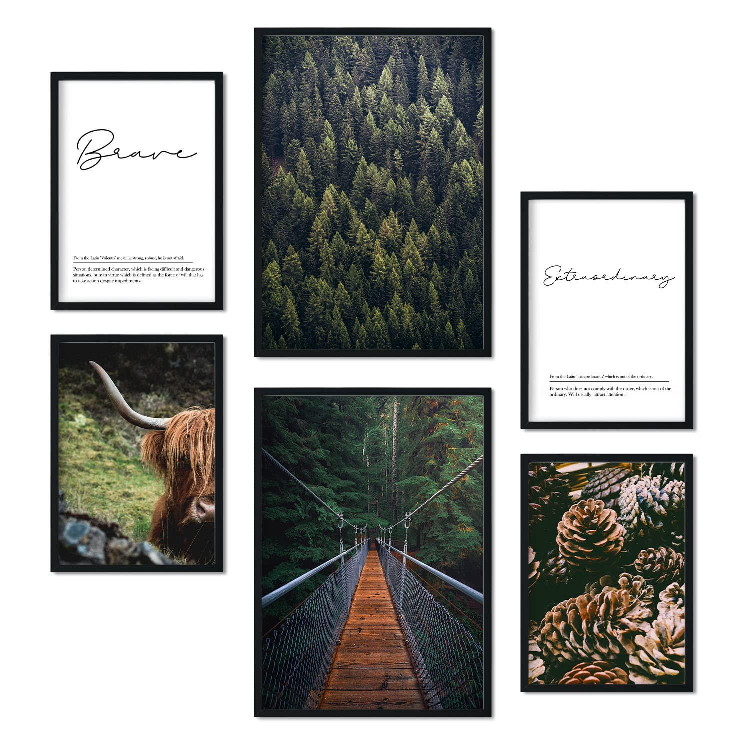 Nacnic Poster Klar 29x3 cm