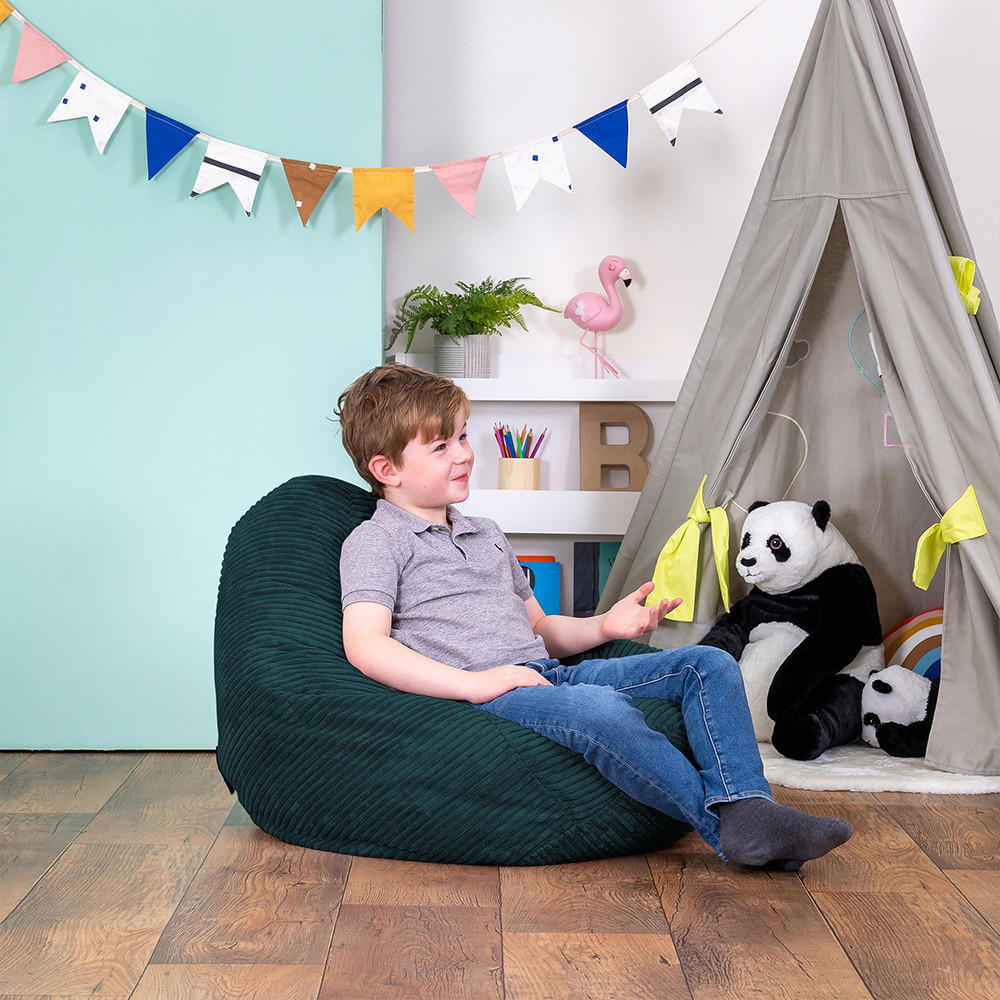 KINDERSITZSACK Sessel Dalton - Grün, Textil (69/59/65cm) - icon