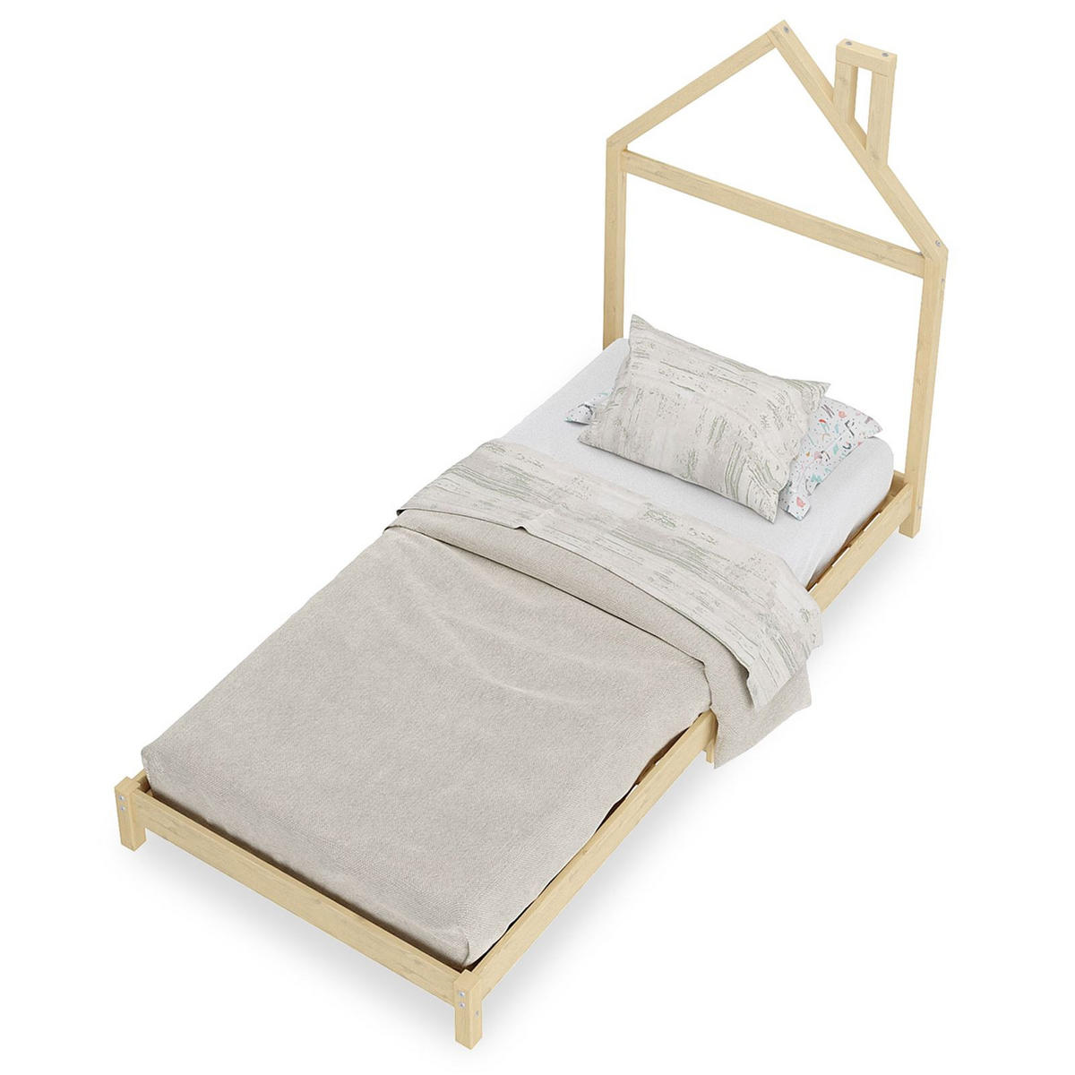 KINDERBETT LIZ 90X200 CM - Naturfarben, Holz (90/200cm) - IDIMEX