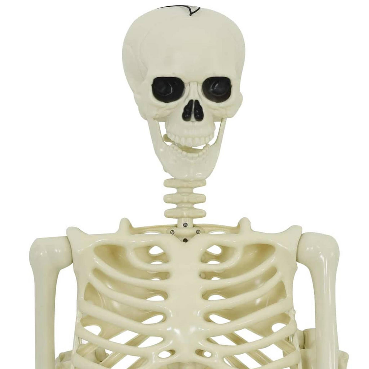 HALLOWEEN-DEKO 155/38.5 Cm Weiss Polypropylen - Weiß, Kunststoff (38.5/15/155cm) - vidaXL