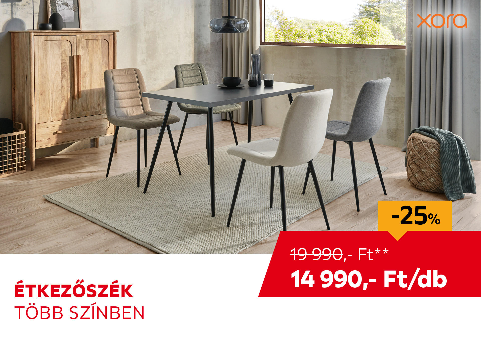 ÉTKEZŐSZÉK Kiemelt termék 19990 Ft.- helyett 14990 Ft.-