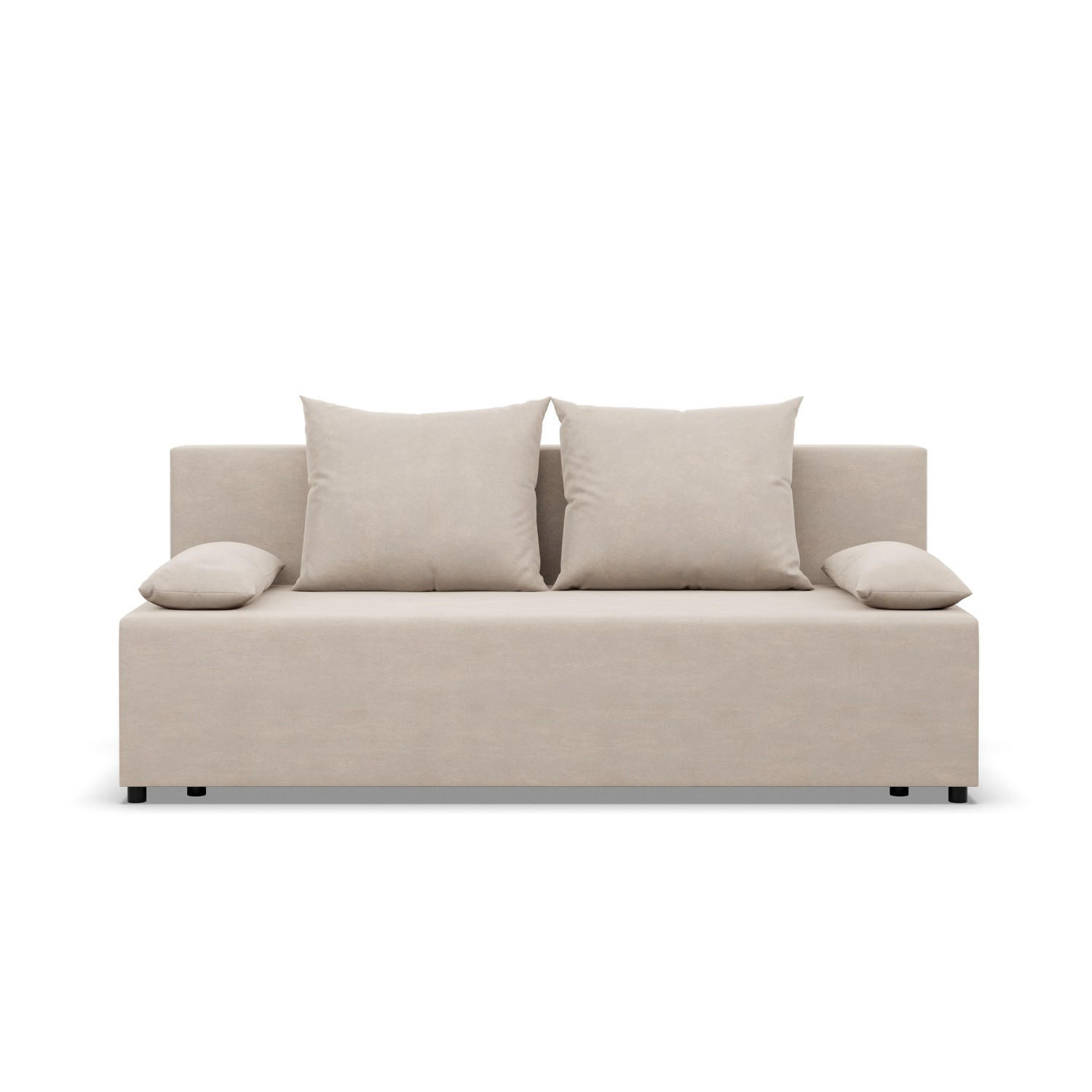 SOFA 3-SITZER MIT SCHLAFFUNKTION FERMO Beige - Beige, Textil (92/95/191cm) - Mebligo