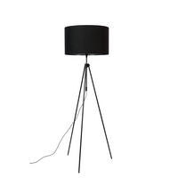 STEHLAMPE Lesley Schwarz - Schwarz, Metall (58/58/153cm) - Zuiver