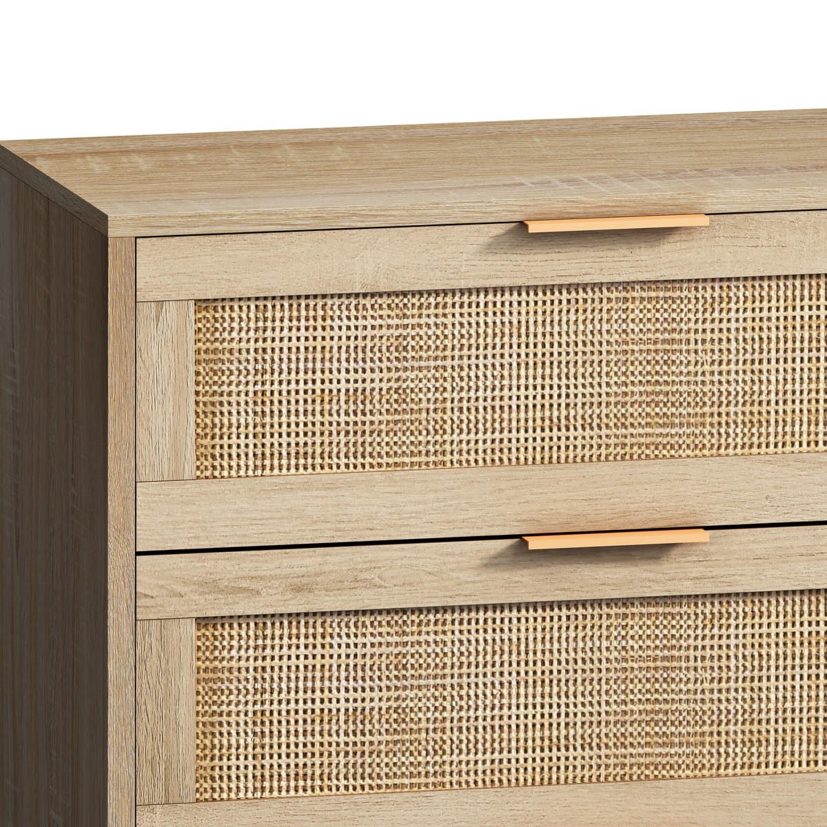 MEHRZWECKSCHRANK Naturton 130/40/75 cm - Hellbraun, Holzwerkstoff (40/75/130cm) - Urban Meuble