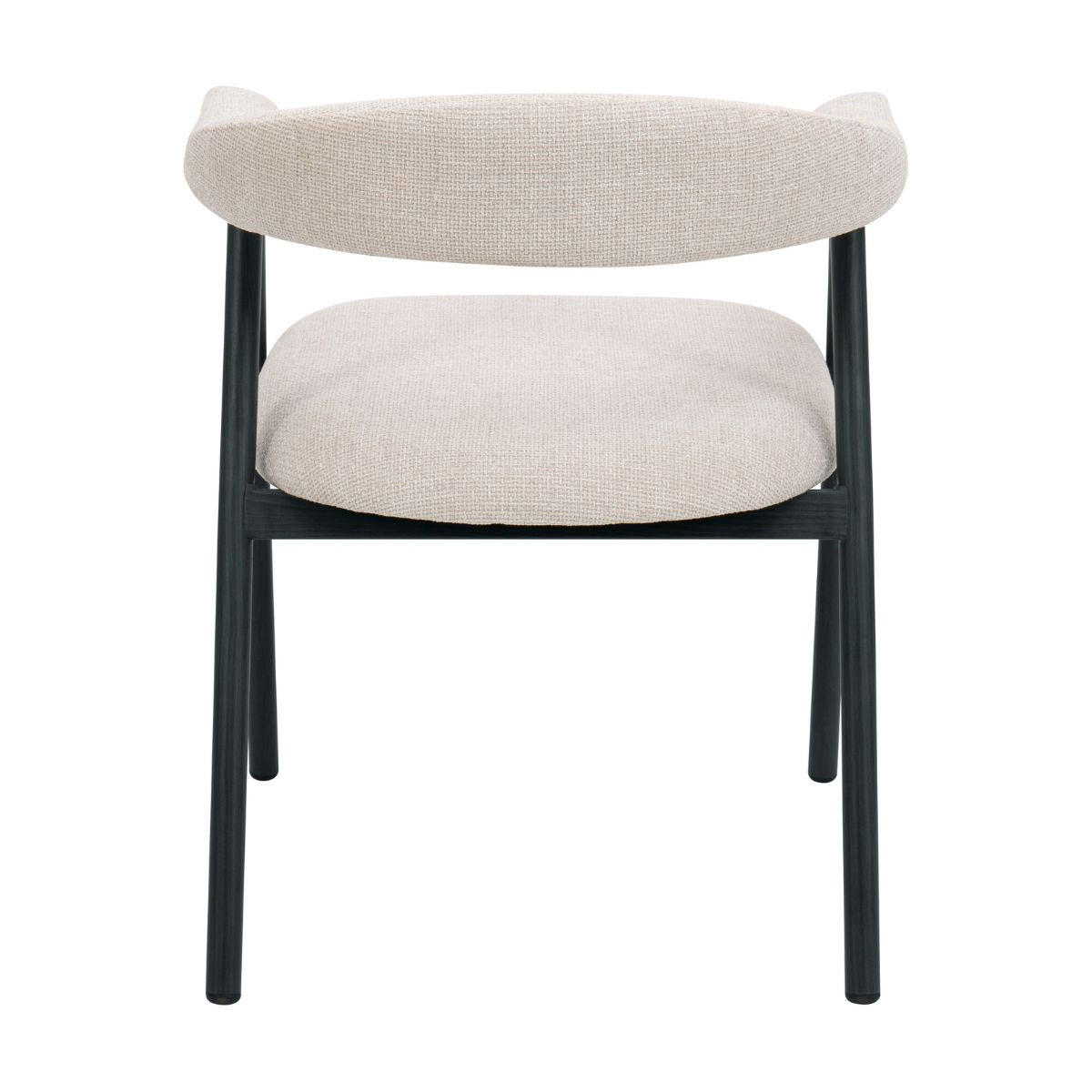 ESSZIMMERSTUHL 2er Set aus Stoff, beige - Beige, Textil (56/76/54cm) - Giga Meubel