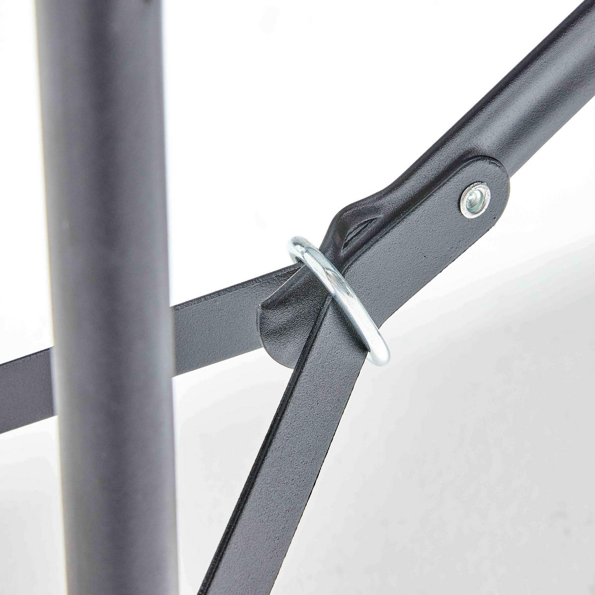 KLAPPBANK 180 cm, Weiß - Weiß, Textil (30/45/180cm) - Oviala