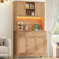 GESCHIRRSCHRANK Naturfarben 100/40/180 - Naturfarben, Holzwerkstoff (100/180/40cm)