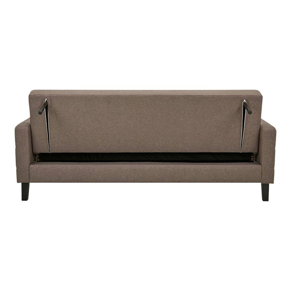 SCHLAFSOFA, Elva, Braun, Polyester, 204 x 85 x 81 cm - Braun, Textil (204/81/85cm) - ebuy24