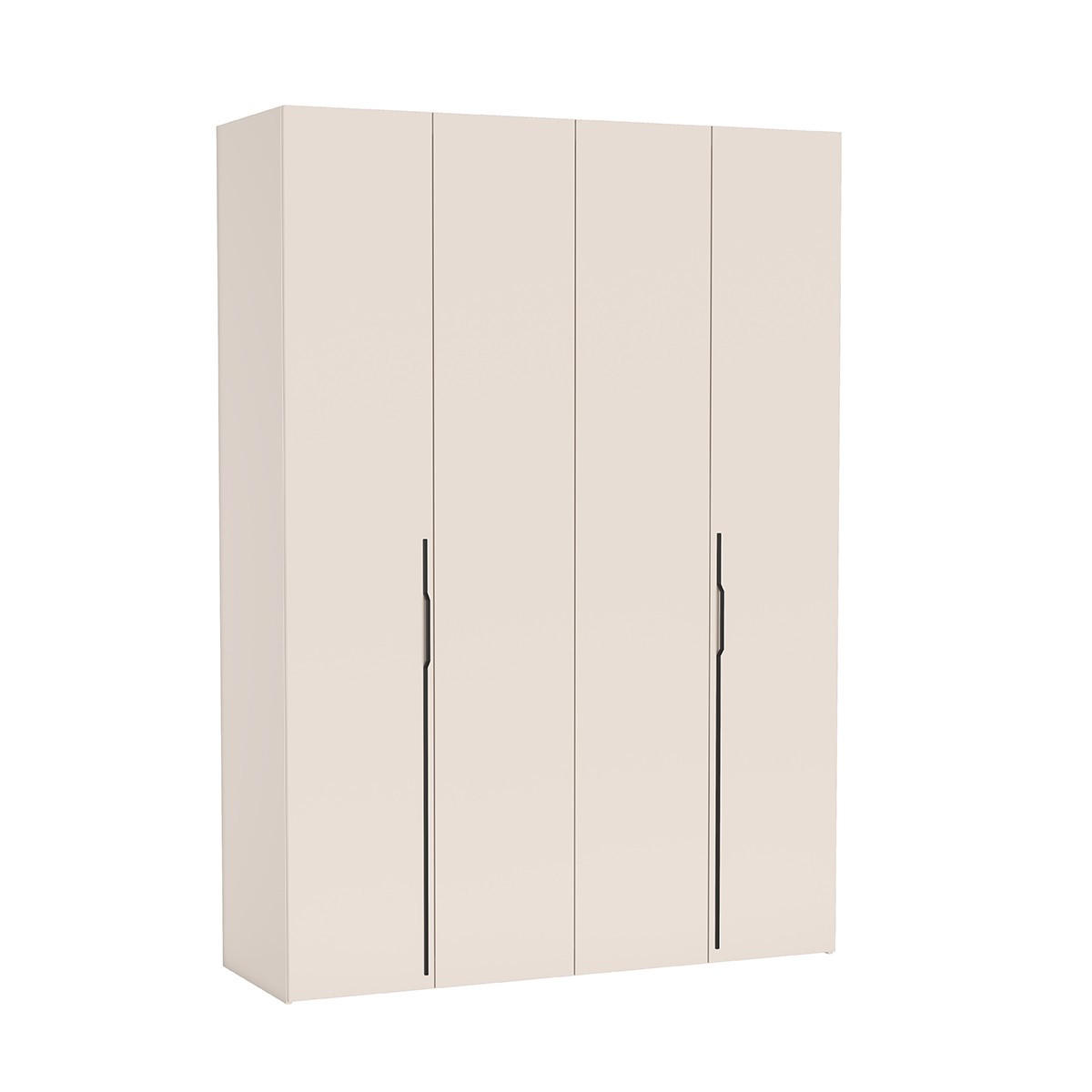 DREHTÜRENSCHRANK ANCONA 170/240/58cm 4-türig Kaschmir - Kaschmir, Holzwerkstoff (170/240/58cm) - MASSENO
