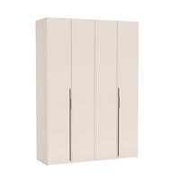 DREHTÜRENSCHRANK ANCONA 170/240/58cm 4-türig Kaschmir - Kaschmir, Holzwerkstoff (170/240/58cm) - MASSENO