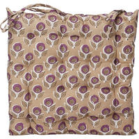 SITZKISSEN Gartenstuhl 40/40 cm - Beige, Naturmaterialien (40cm) - Home Styling Collection