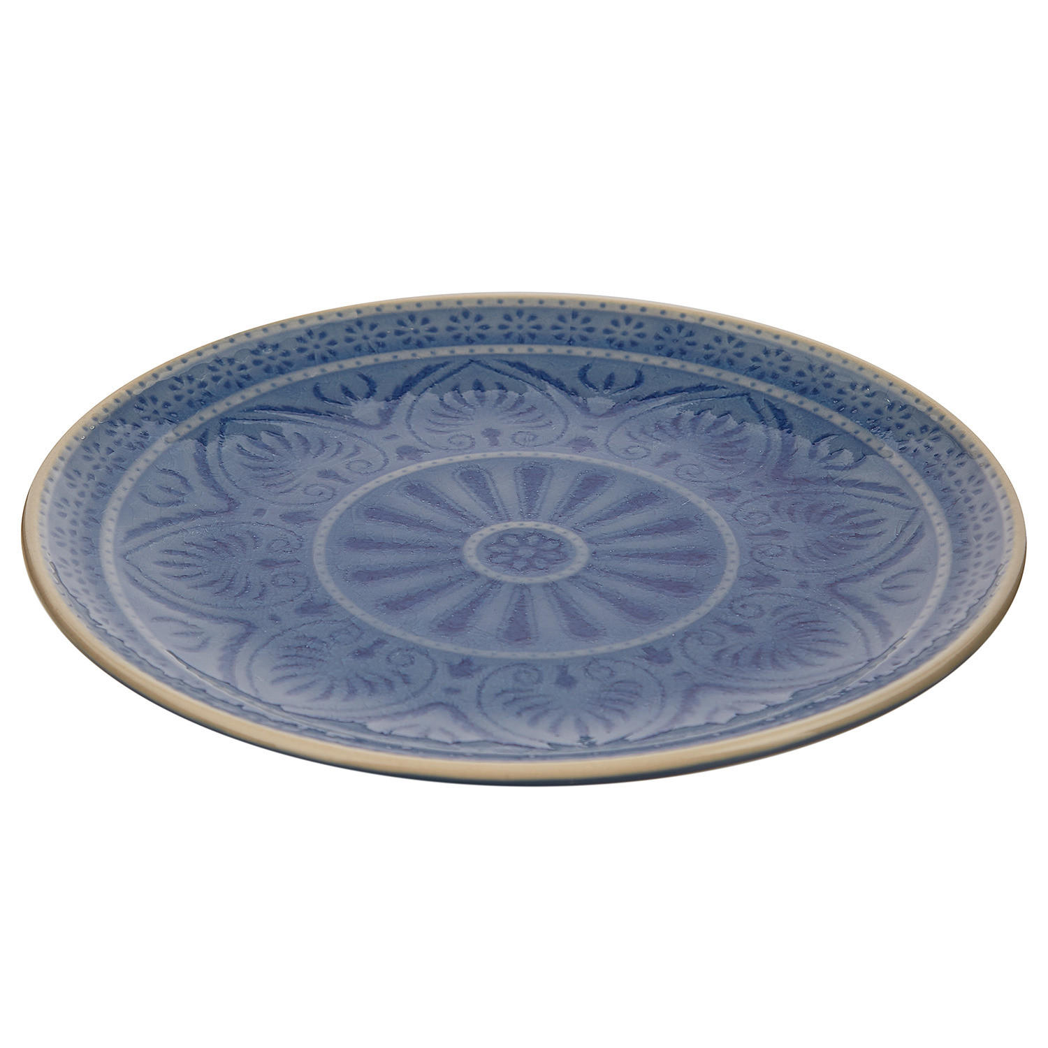 TELLER Sumatra - Hellblau, Keramik (21/21/2cm) - Butlers