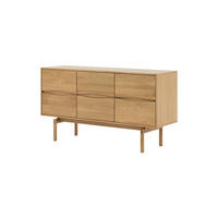 SIDEBOARD Celeste, Natur Massiveiche - Beige, Holz (45/82/150cm) - WOODEK
