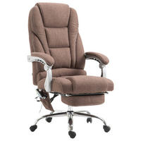 BÜROSTUHL Pacira, Stoff mit Massagefunktion Braun - Braun, Textil/Metall (68/127/64cm) - TPFLiving