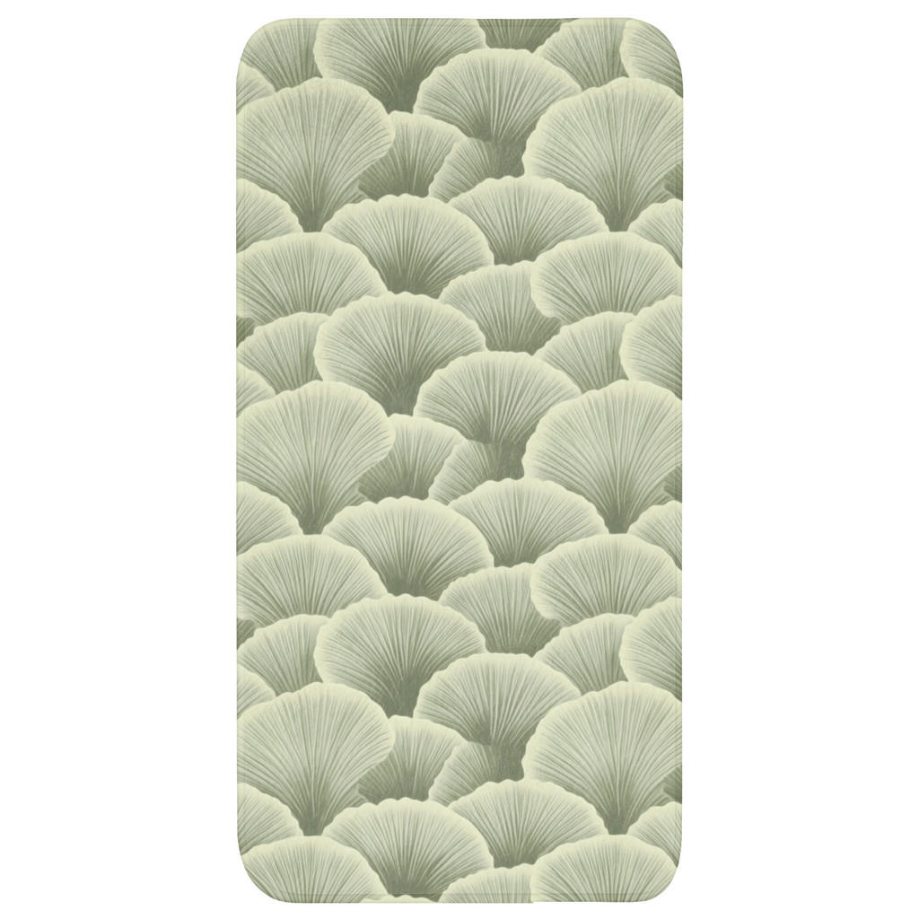 OnlyWow KOUPELNOVÁ PŘEDLOŽKA Vějíř - list - zelený 60x120 cm