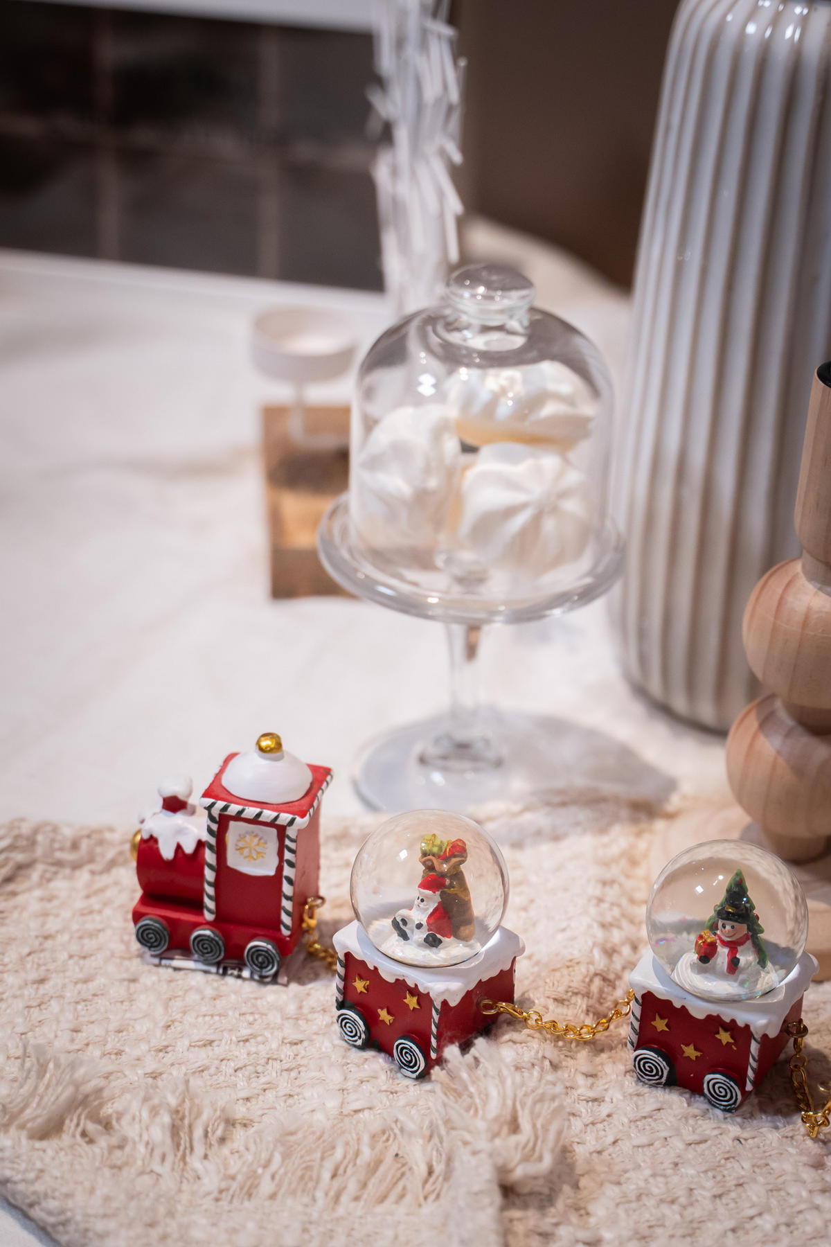 WEIHNACHTSBAHN Schneekugeln - Multicolor, Kunststoff (4/7.2/20cm) - Atmosphera Createur d´interieur