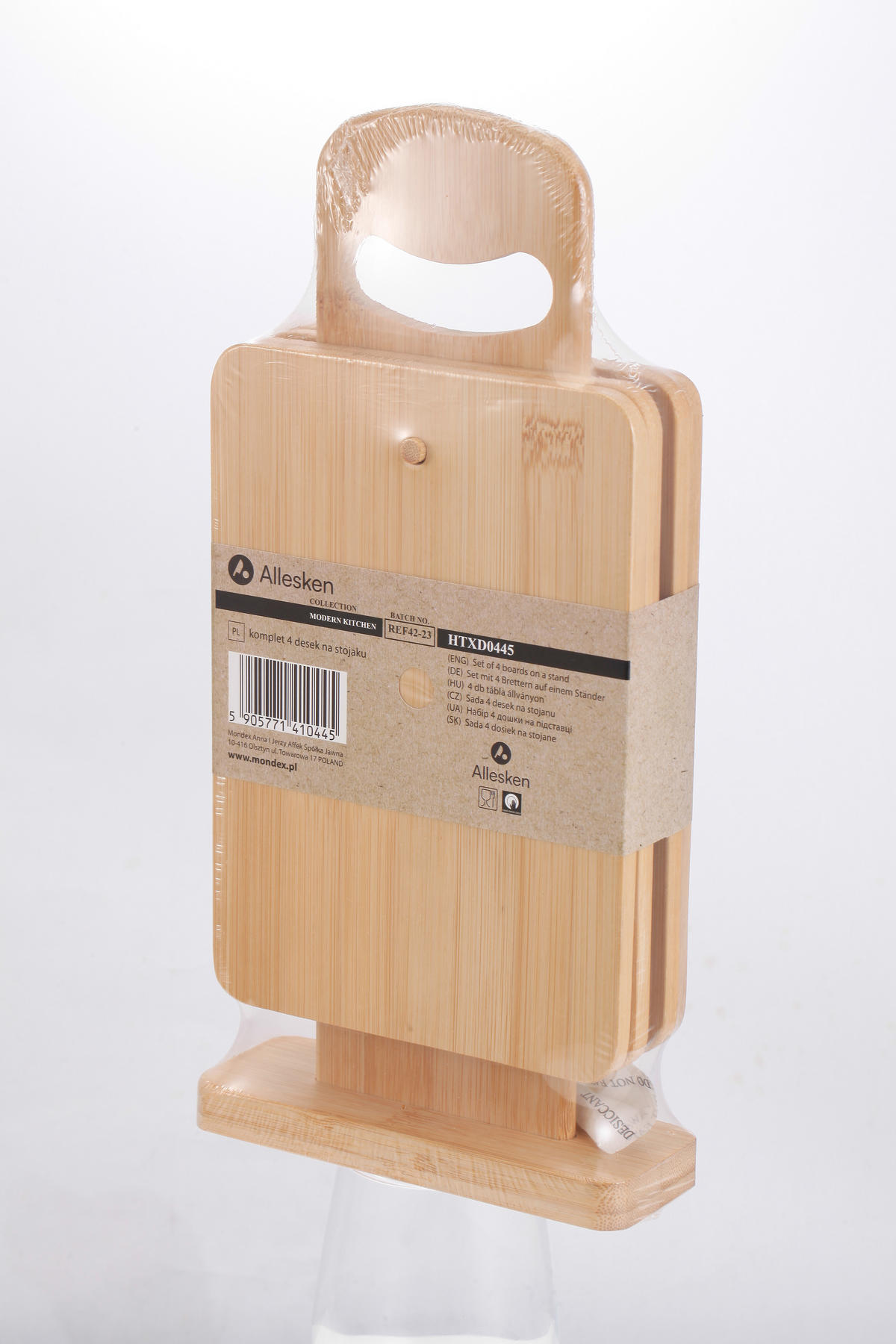 KÜCHENBRETTER Modern Kitchen Naturfarbe Silber 15/5.5/31 cm Holz - Silberfarben/Naturfarben, Holz/Metall (5.5/15cm) - Mondex