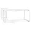 ECKSCHREIBTISCH L-Form Platzsparend Für Großraumbüro XERAL, Weiß 170x160x74,8 cm - Weiß, Holzwerkstoff/Metall (160/170/75cm) - KADIMA DESIGN