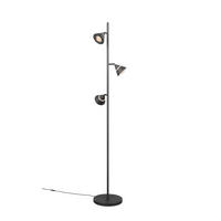 STEHLAMPE ROMEO - Schwarz - 25/25/150 cm - Schwarz, Metall (25/25/150cm) - Trio Leuchten