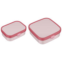 BROTDOSEN-SET Campus (2025) Cool Pink 2er Set - Pink, Kunststoff (1/1/1cm) - Mepal