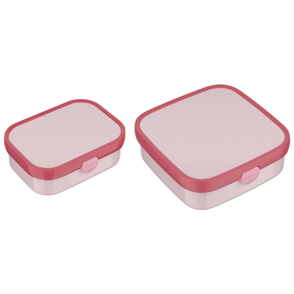 BROTDOSEN-SET Campus (2025) Cool Pink 2er Set - Pink, Kunststoff (1/1/1cm) - Mepal
