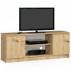 TV-ELEMENT Eiche Artisan 140x40x55 cm - Eiche Artisan, Holzwerkstoff (140/55/40cm) - Akord