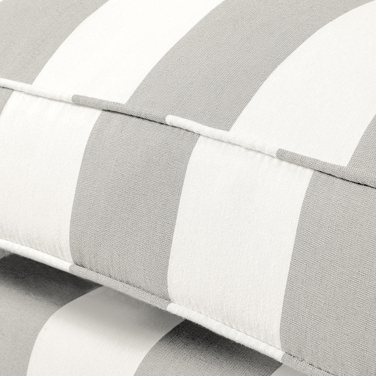 SESSEL ohne Hocker - Webstoff, Beige gestreift - Beige, Textil (78/95/78cm) - home24