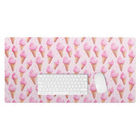 SCHREIBTISCHUNTERLAGE 90x45 cm Rosa - Hellrosa, Kunststoff (90/45/1.6cm) - Wallfluent