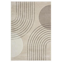 KURZFLOR-TEPPICH Bonito 7170 Braun 80x150 cm - Braun, Textil (80/150cm) - carpet city