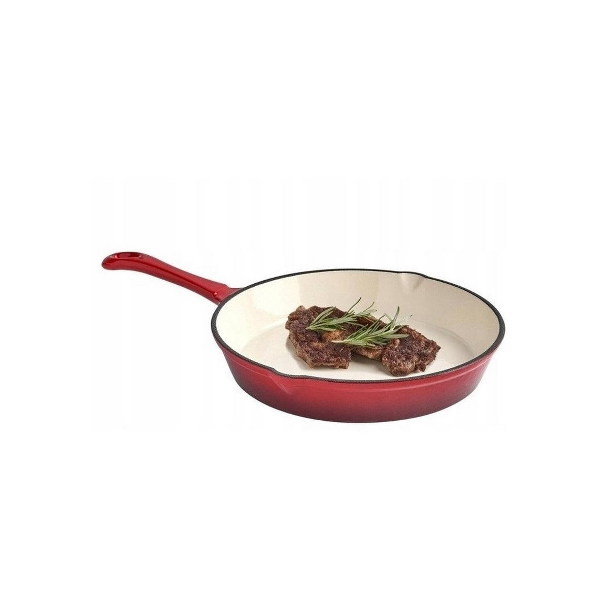 PFANNE Rot 40/25/5 cm KS7706 - Rot, Metall (25cm) - Krisberg 