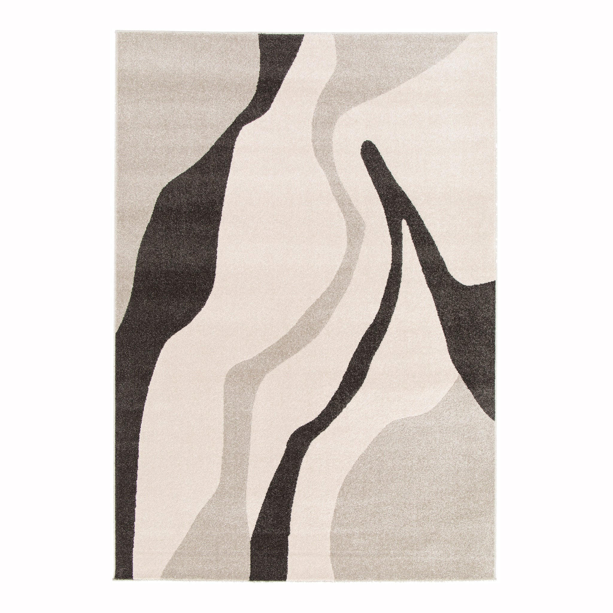 TEPPICH, Superweicher, grafischer grau - Grau, Textil (200/290cm) - AFK Living