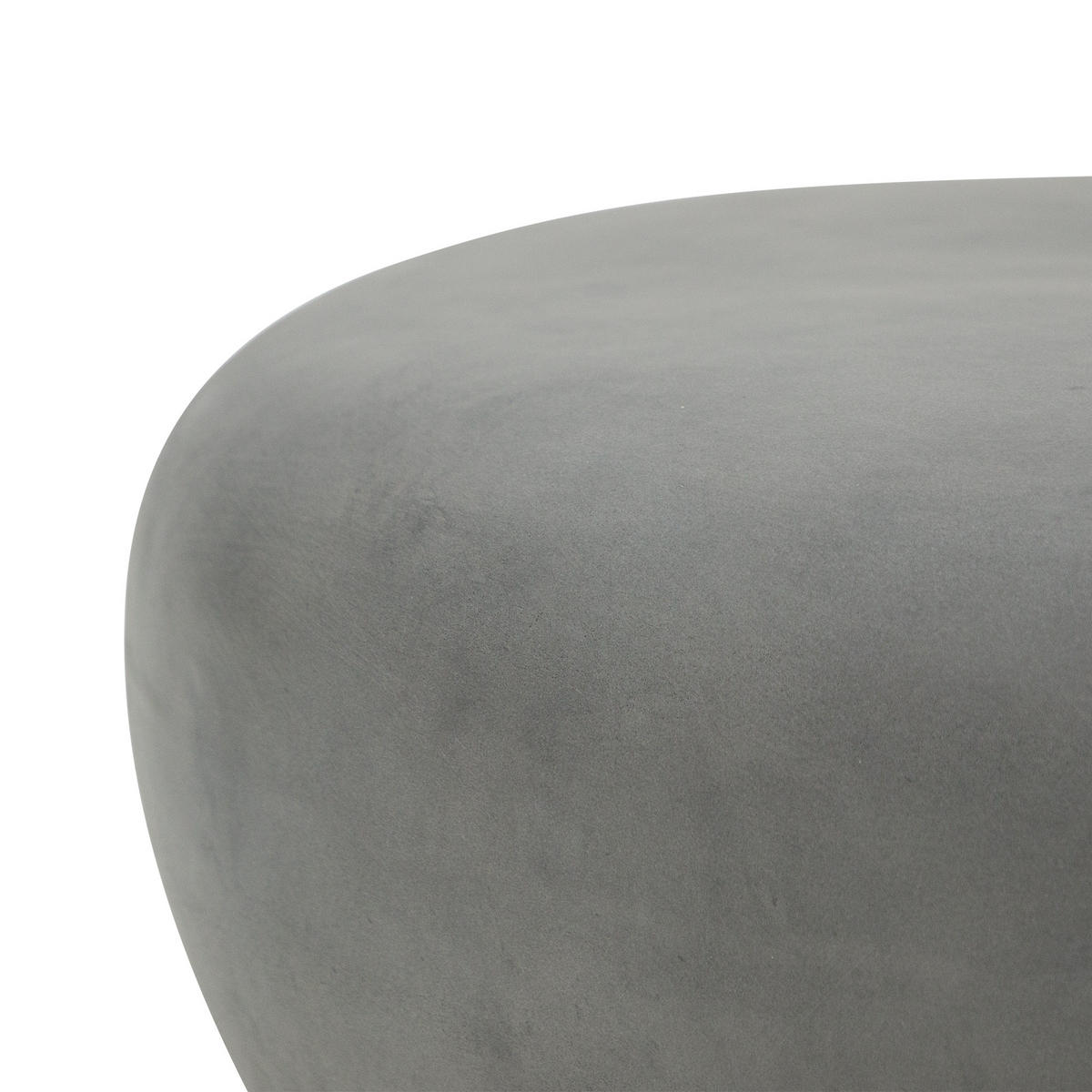 COUCHTISCH HAWAII Steinform Groß aus Beton 121 x 90 x 35 cm - Grau, Naturmaterialien (90/121/35cm) - Elementi