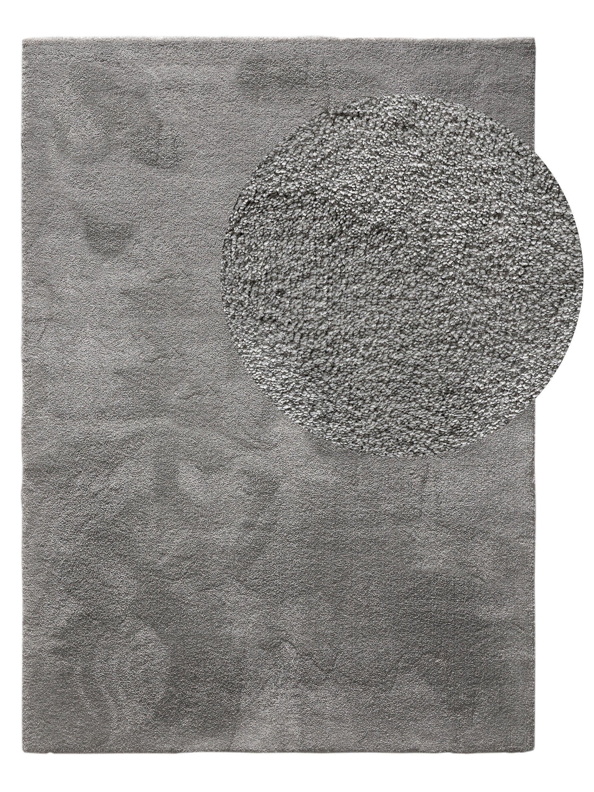 HOCHFLORTEPPICH Melvin waschbar 200/250 cm - Hellgrau, Kunststoff (200/250cm) - benuta Nest