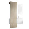 GARDEROBE Carlton Paneel in Eiche sägerau - Eiche San Remo, Holzwerkstoff (105/193/35cm) - Vladon