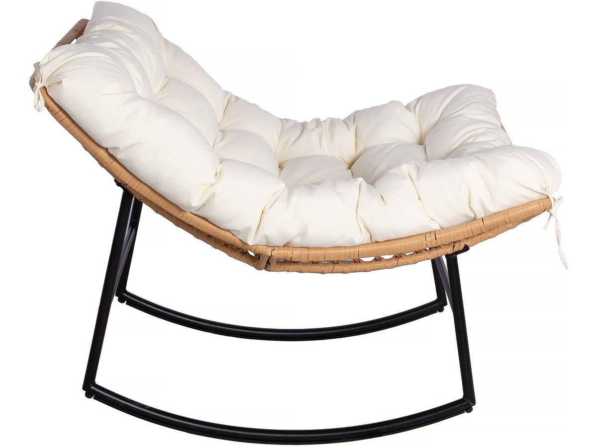 GARTENSESSEL papaya beige - Beige, Metall (85/77/118cm) - Habitat Garten