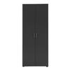 AKTENSCHRANK Hippo Large  200x80x41 cm 5 Fächern & 2 Flügeltüren Anthrazit - Anthrazit, Holz (80/200/41cm) - PROREGAL