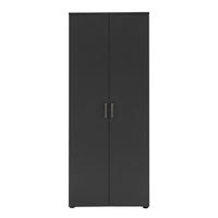 AKTENSCHRANK Hippo Large  200x80x41 cm 5 Fächern & 2 Flügeltüren Anthrazit - Anthrazit, Holz (80/200/41cm) - PROREGAL