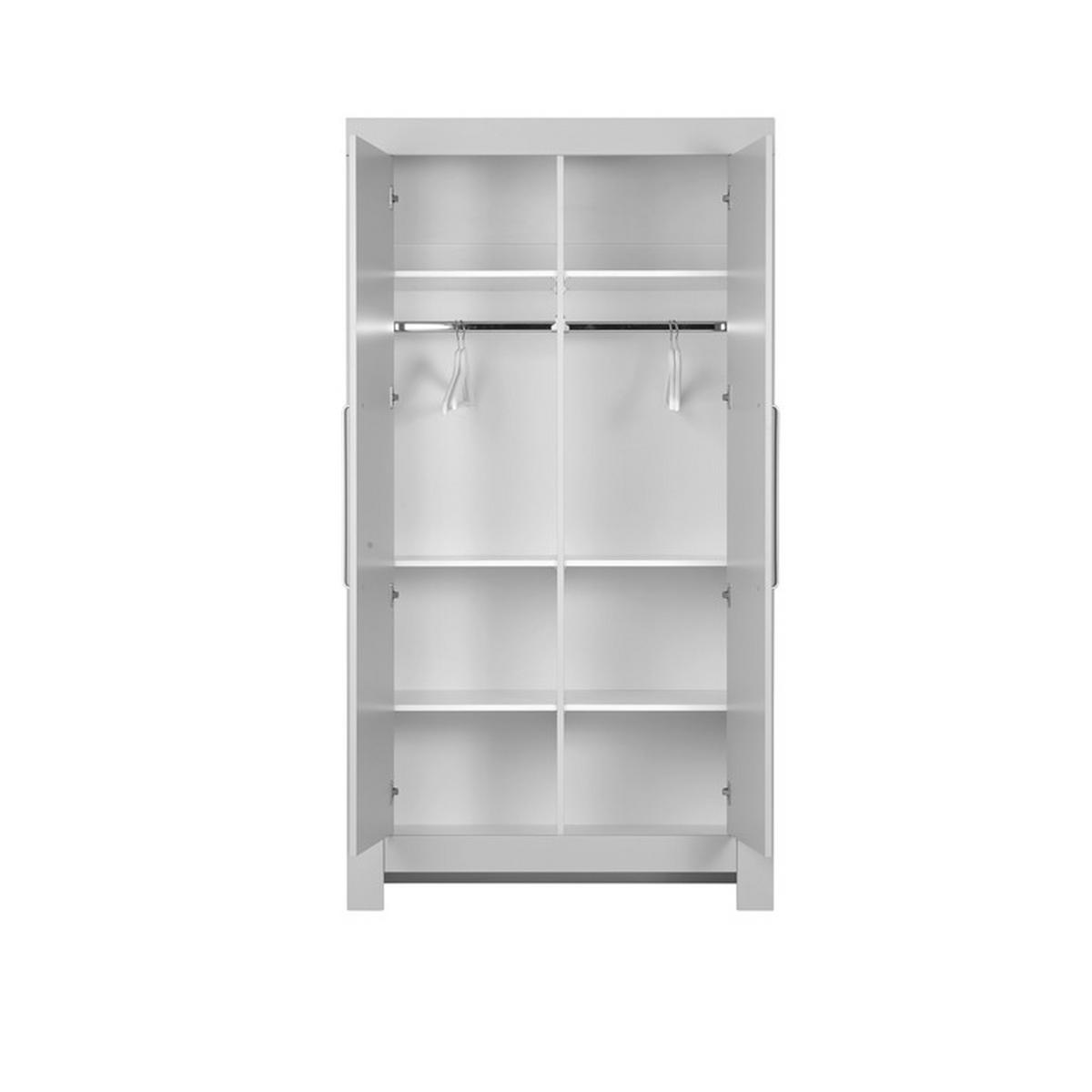 POKOJ PRO MIMINKO 2DÍLNÝ šedá - šedá, kompozitní dřevo (110.7/94/56cm) - Petits-meubles