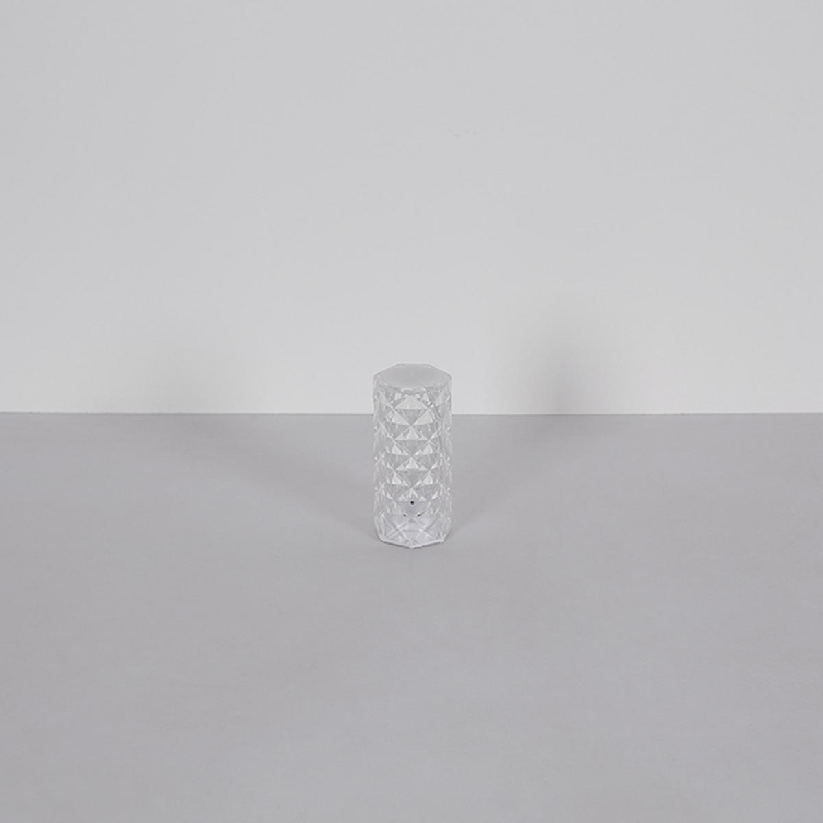 LED TISCHLEUCHTE GIXI Klar 2er Set - Klar, Metall (7.3/7.3/15.8cm) - Globo Lighting