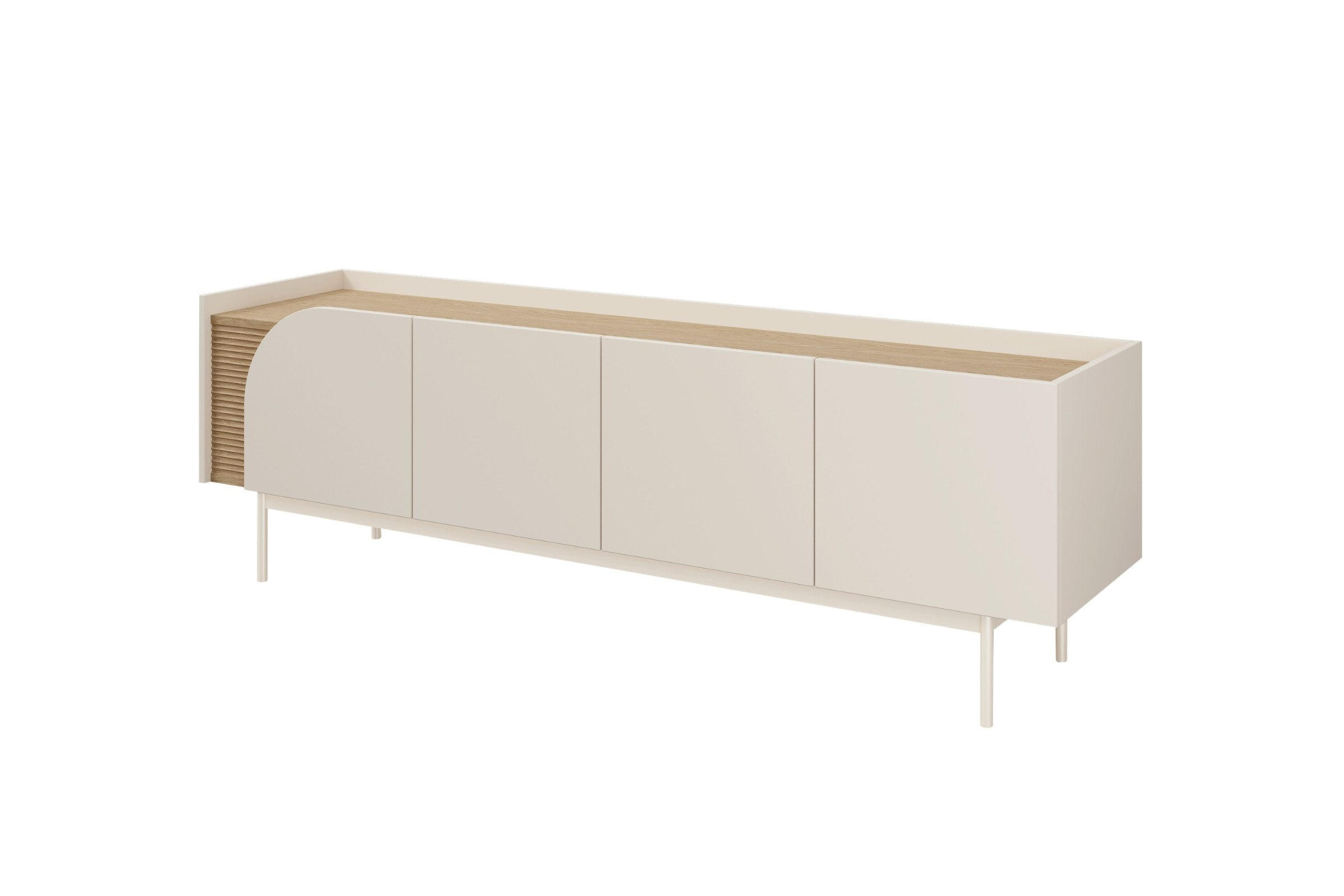 Deine Möbel 24 Tv-Lowboard Kaschmir 172x54x42 cm