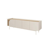 TV-LOWBOARD CARLO 09 172/54/42 cm in Macadamia / Frühlingseiche - Kaschmir, Holzwerkstoff (172/54/42cm) - Deine Möbel 24