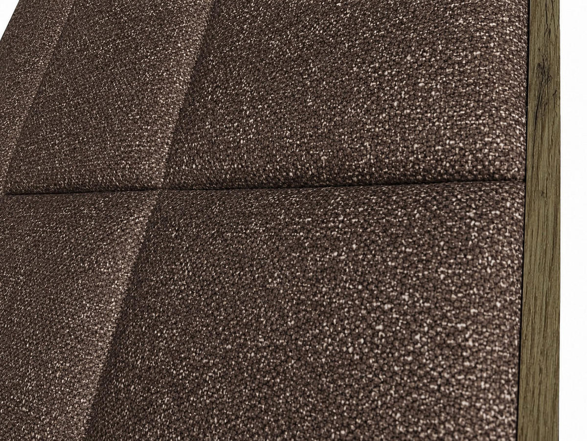 BOXSPRINGBETT LolyT 180x0 cm Pocket H4 24cm Marron - Braun, Textil - KS Home Concept