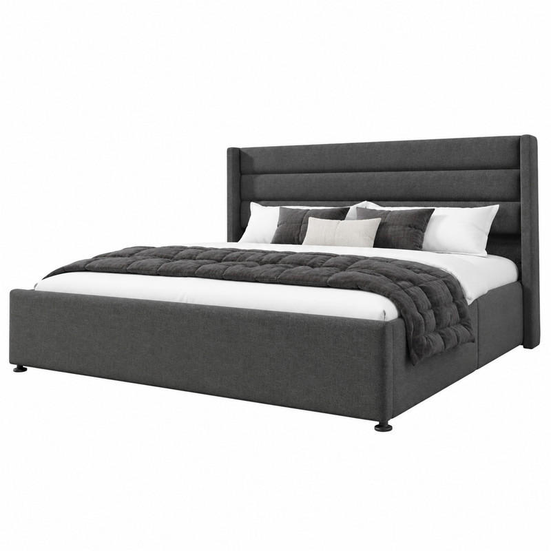 Beauniv Bett Grau 160x200 cm